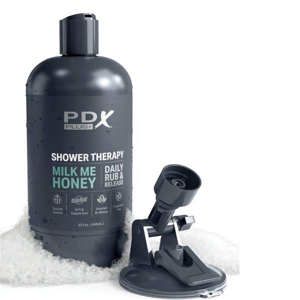STROKER MASTURBATOR DISCREET DESIGN OF MILK ME HONEY SHAMPOO BOTTLE