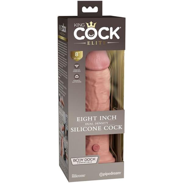 ELITE REALISTIC SILICONE DILDO 20.3 CM