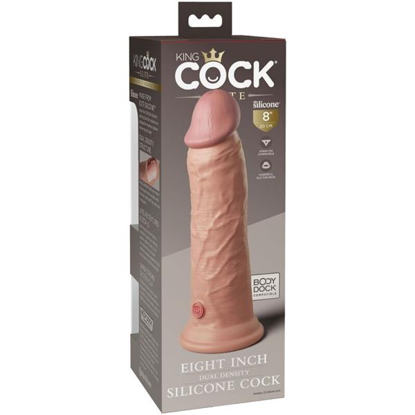 ELITE REALISTIC SILICONE DILDO 20.3 CM