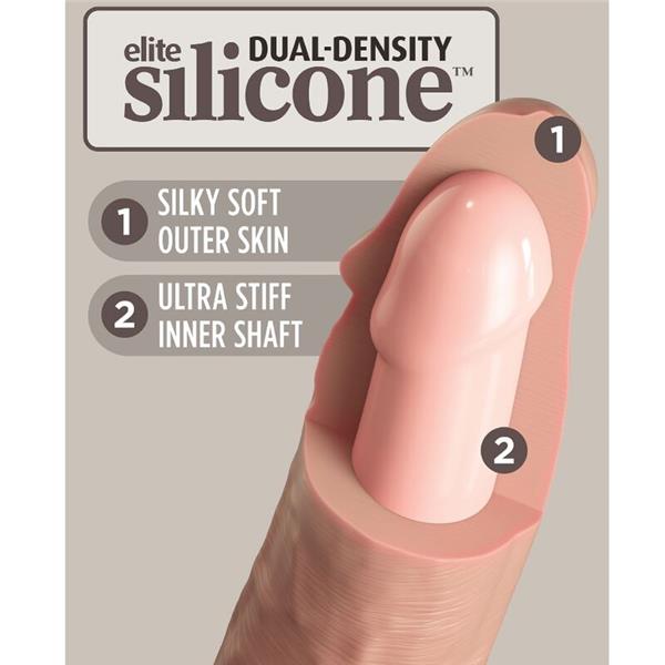 ELITE REALISTIC SILICONE DILDO 20.3 CM