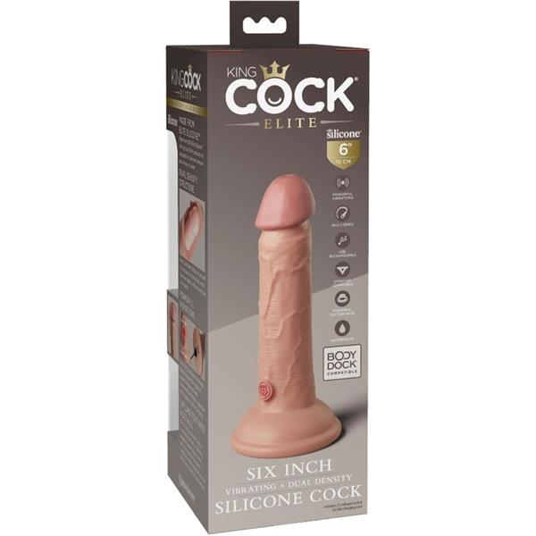 ELITE REALISTIC DILDO VIBRIRAJUČI & SILIKON 15.2 CM
