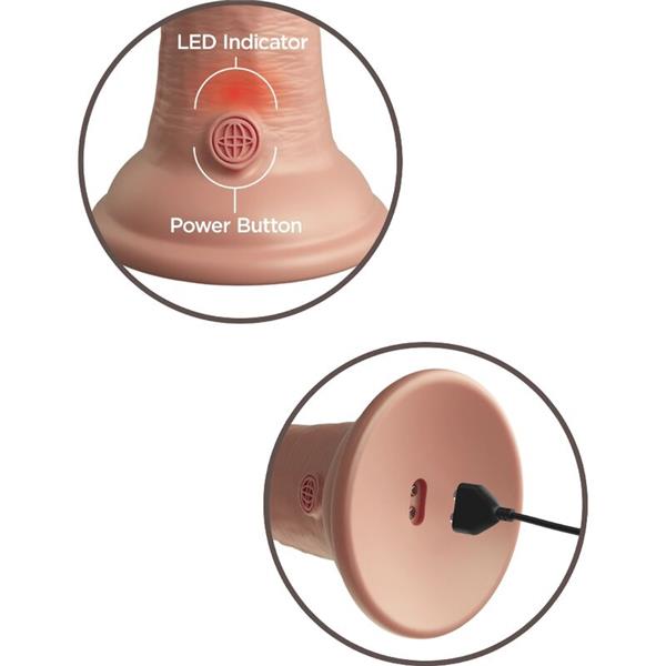 ELITE REALISTIČNI DILDO VIBRIRAJUĆI & SILIKON 20.3 CM