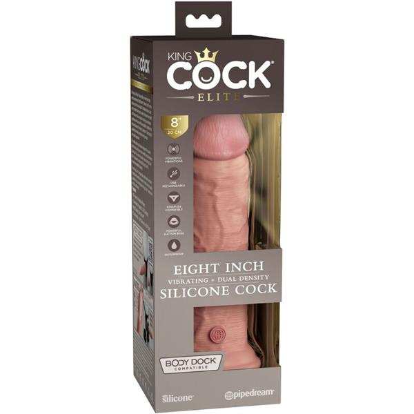 ELITE REALISTIČNI DILDO VIBRIRAJUĆI & SILIKON 20.3 CM