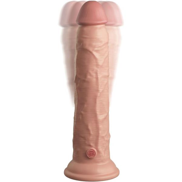 ELITE REALISTIC DILDO VIBRATOR & SILICONE REMOTE CONTROL 23 CM