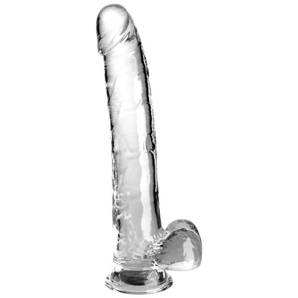 PROZOREN DILDO S TESTISKI 24.8 CM