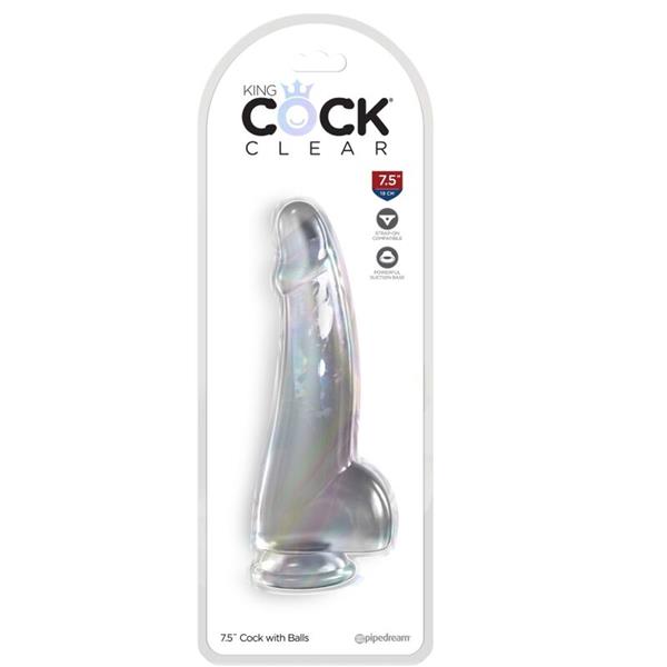 PROZOREN DILDO S TESTISKI 15.2 CM