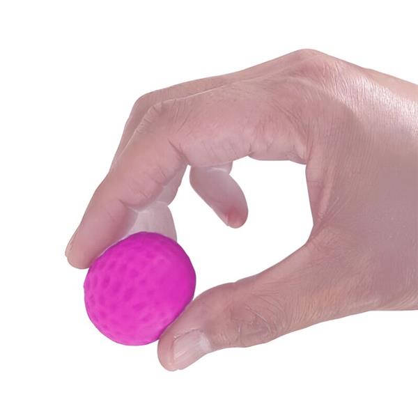 FANTASY MALE MASTURBATOR WITH INTERNAL SPIRAL AND TRANSPARENT BALLS