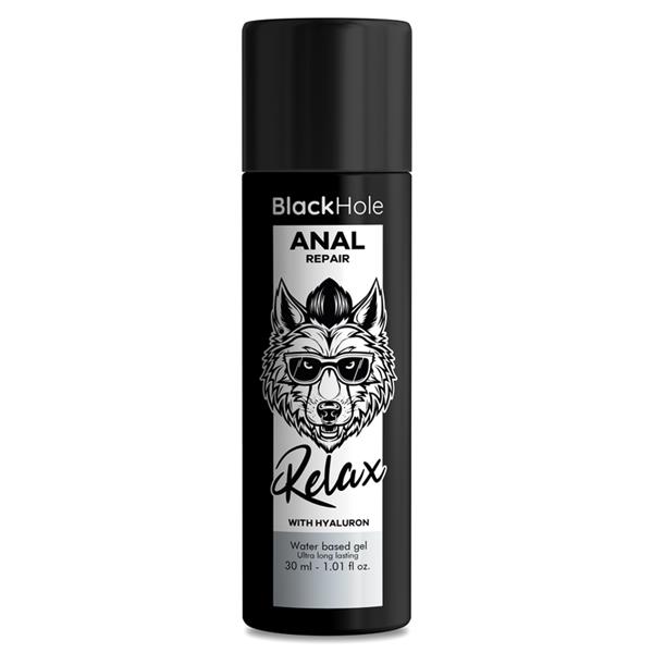 ANALNI LUBRIKANT NA VODNI OSNOVI S HIALURONOM 30 ML - BLACK HOLE