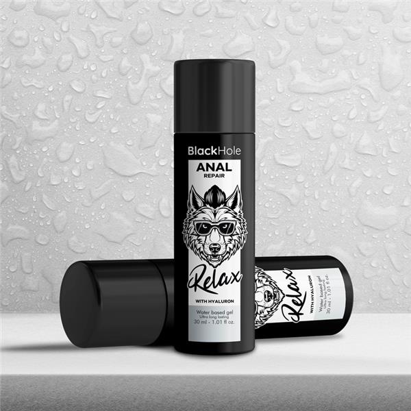 ANALNI LUBRIKANT NA VODNI OSNOVI S HIALURONOM 30 ML - BLACK HOLE