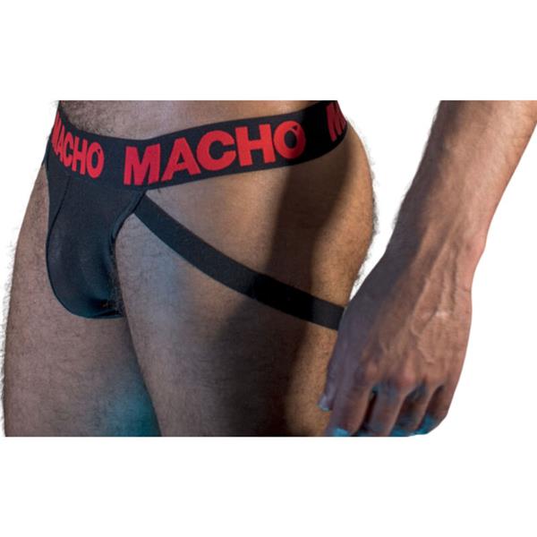 MX26X2 JOCK BLACK/RED S
