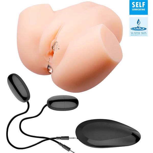 REALISTIC VAGINA AND ANUS DOUBLE VIBRATION