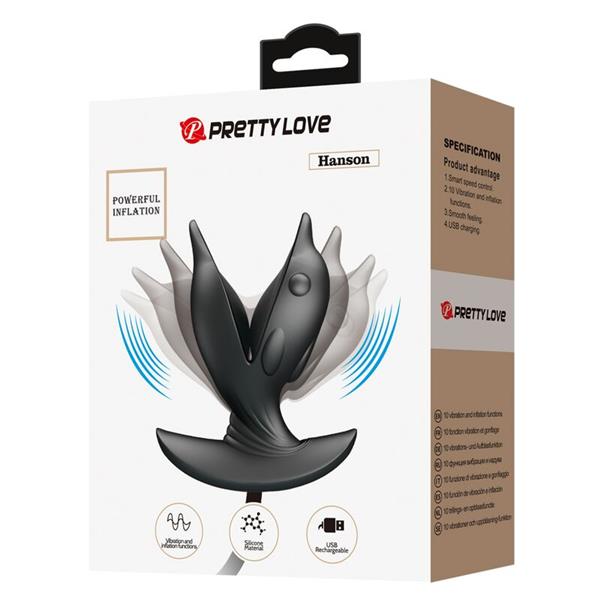 INFLATABLE & RECHARGEABLE DELFIN ANAL PLUG