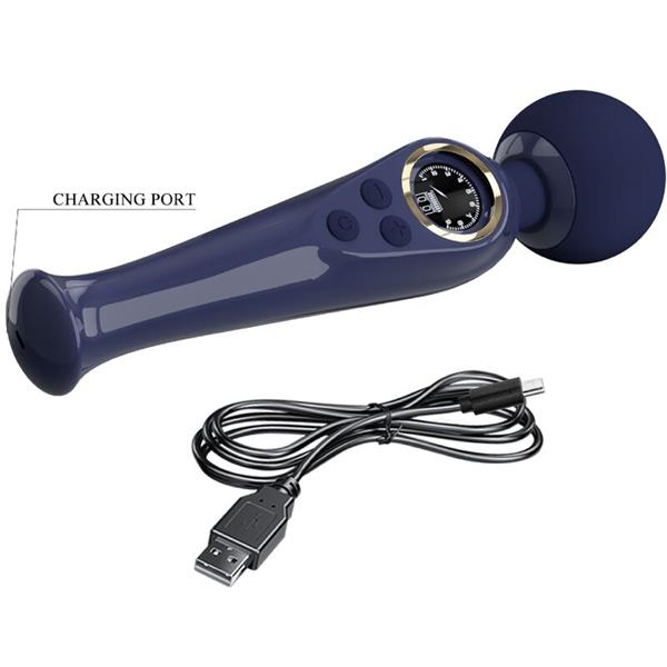 SKYLER VIBRATOR WAND BLUE