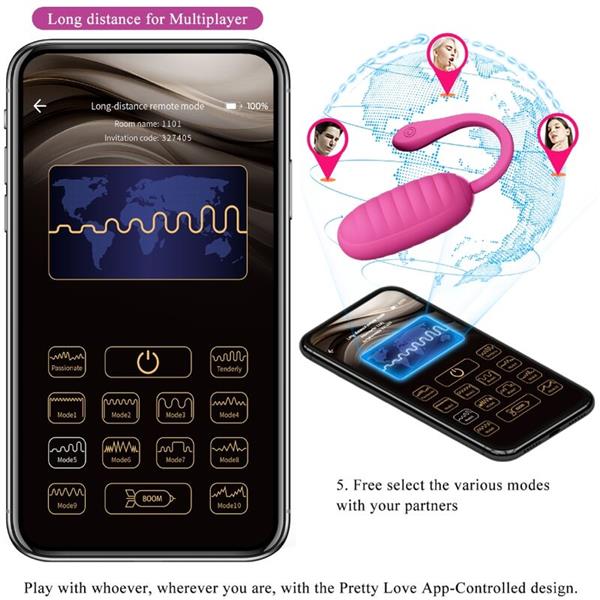 CATALINA PINK RECHARGEABLE VIBRATING EGG