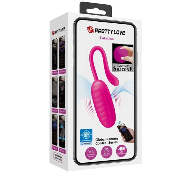 CATALINA PINK RECHARGEABLE VIBRATING EGG