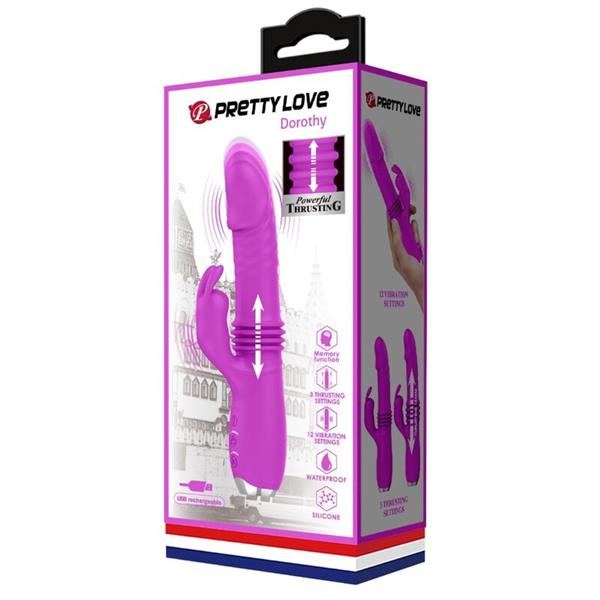 DOROTHY PURPLE POLNILNI RABBIT VIBRATOR