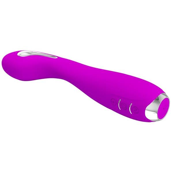 HECTOR RECHARGEABLE ELECTROSHOCK VIBRATOR WATERPROOF PURPLE