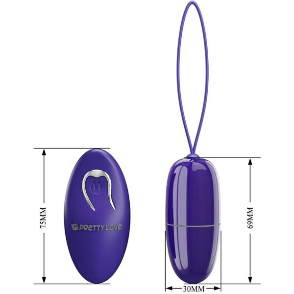SELKIE YOUTH MINI VIBRATING EGG VIOLET REMOTE CONTROL