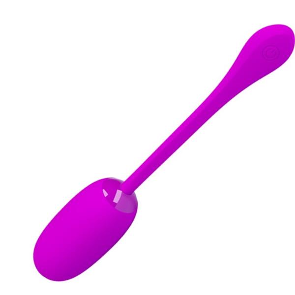 JULIUS VODOODPORNI-RECHARGEABLE VIBRIRAJOČI JAJCE PURPLE