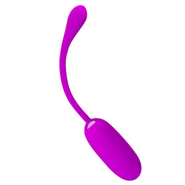 JULIUS VODOODPORNI-RECHARGEABLE VIBRIRAJOČI JAJCE PURPLE
