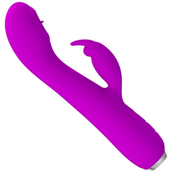 RACHEL RECHARGEABLE VIBRATOR WITH PURPLE SUCTION CUP