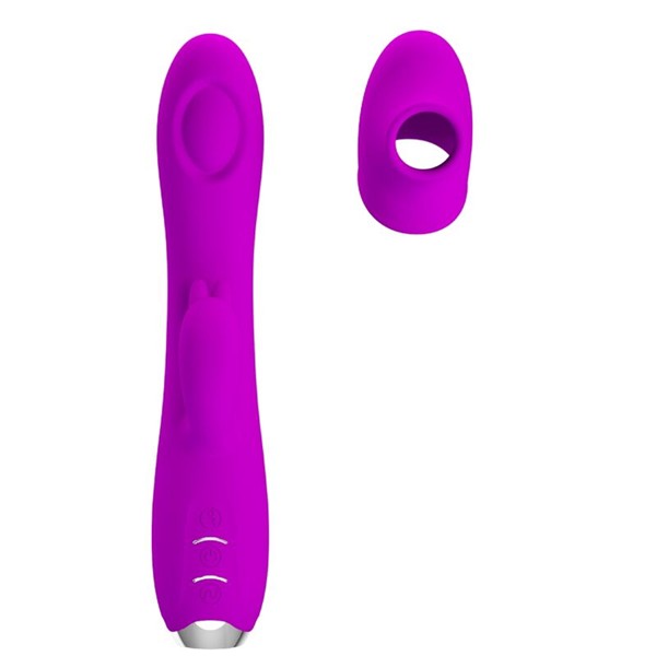 REGINA VIBRATOR - RECHARGEABLE STIMULATING WAVES PURPLE