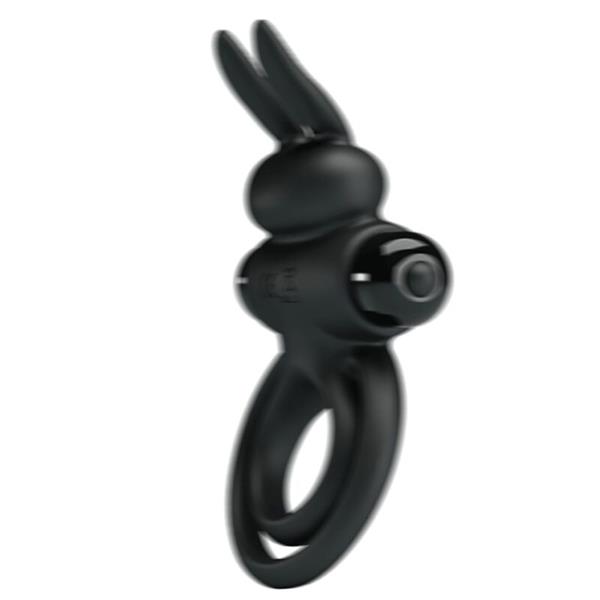 VIBRATOR III RABBIT RING FOR BLACK PENIS