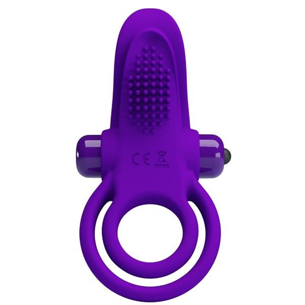 PURPLE VIBRIRAJOČA PENISOVA PRSTEN