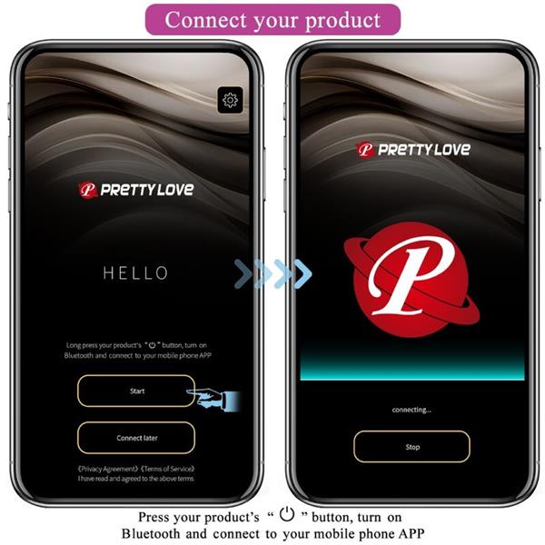 NYMPH VIBRATING EGG APP CONTROLLED PURPLE