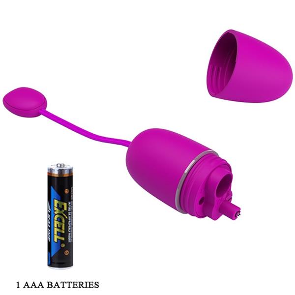 NYMPH VIBRATING EGG APP CONTROLLED PURPLE