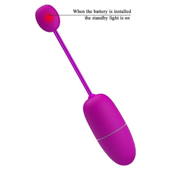 NYMPH VIBRATING EGG APP CONTROLLED PURPLE