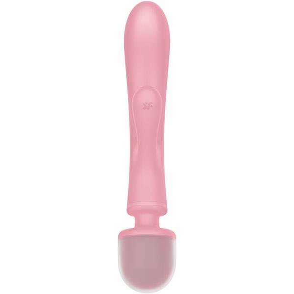 TRIPLE LOVER ZAJČEK VIBRATOR MASAŽER ROZA