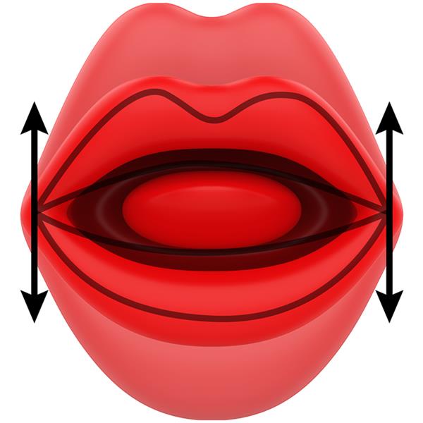 SIENA TRIPLE PLEASURE VIBRATING + BITING