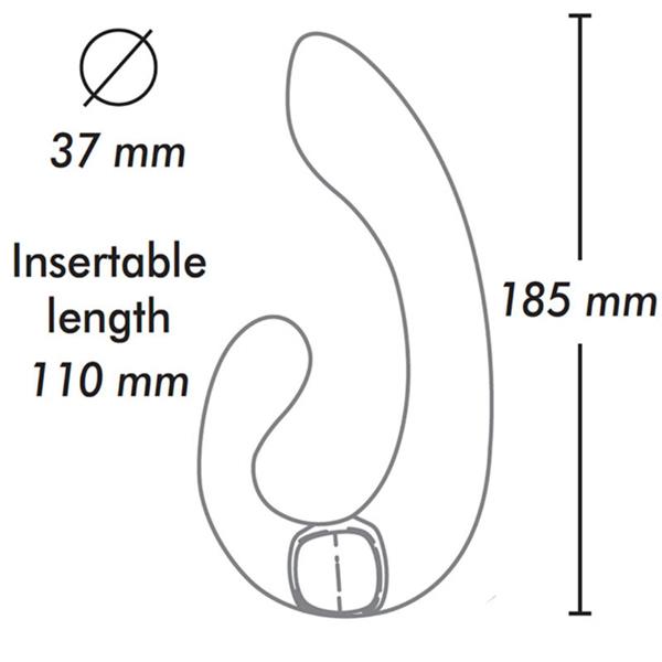 MIYO INTIMNI MASAŽER ROZA
