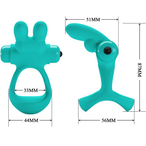 DANTE ZELENI ZEC VIBRATOR PRSTEN