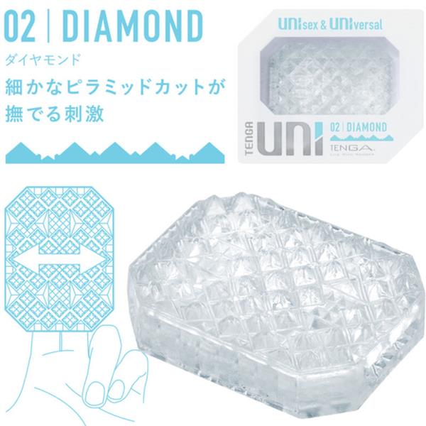 UNI DIAMOND MASTURBATOR THIMBLE