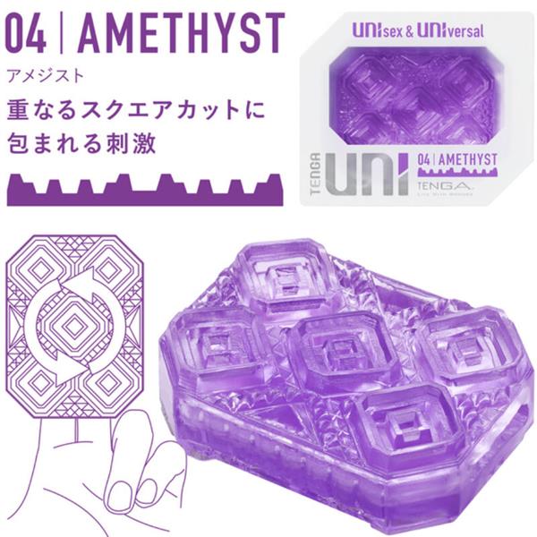 UNI AMETHYST MASTURBATOR THIMBLE