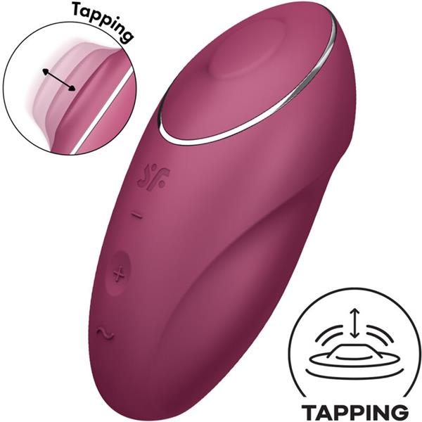 TAP & CLIMAX 1 LAY-ON VIBRATOR RED