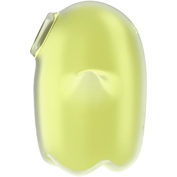 GLOWING GHOST AIR PULSE & VIBRATOR YELLOW