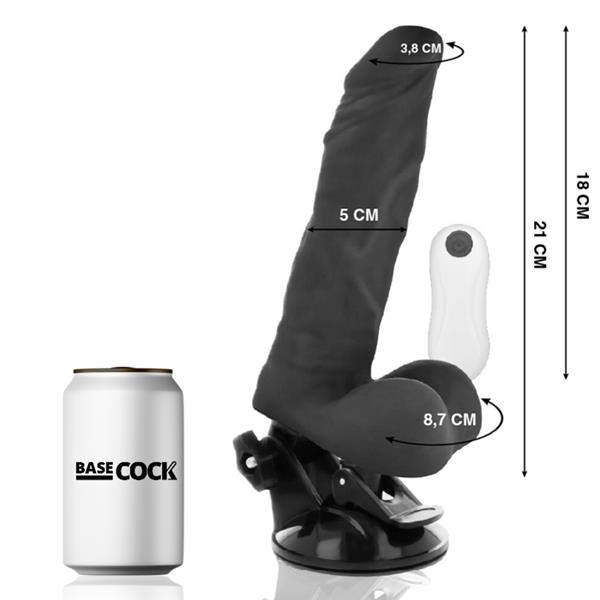 REALISTIČNI SAVITLJIV DALJINSKI KONTROLNI PENIS 21 CM -O- 5 CM