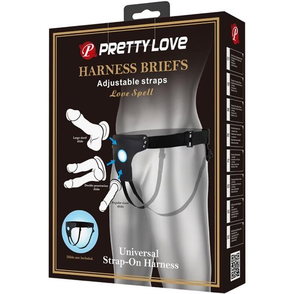 LOVE SPELL ADJUSTABLE STRAP HARNESS COMPLEMENT