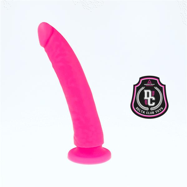 TOYS PINK DILDO MEDICAL SILICONE 20 CM -O- 4 CM