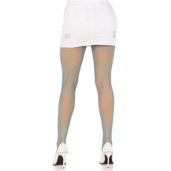 LYCRA FISHNNET PANTYHOSE BLUE