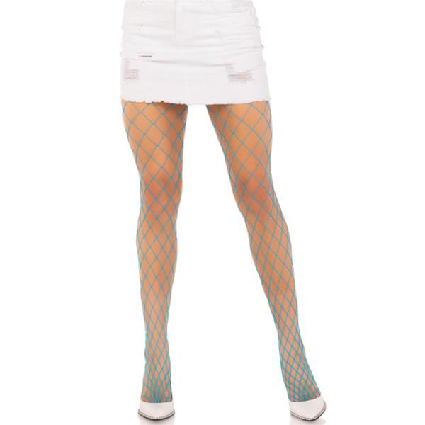 DIAMOND FISHNNET PANTYHOSE PINK