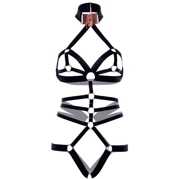 CROTCHLESS ELASTIC BODY HARNESS