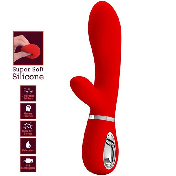 THOMAS MULTIFUNCTION G-SPOT VIBRATOR RED