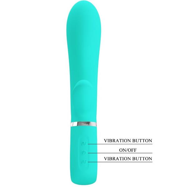 THOMAS MULTIFUNCTION G-SPOT VIBRATOR AQUA GREEN