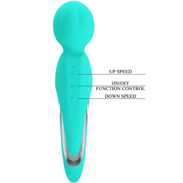 WALTER VIBRATOR WAND AQUA GREEN