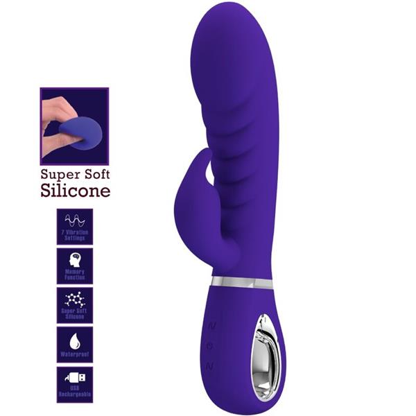 PRESCOTT MULTIFUNKCIJSKI G-SPOT VIBRATOR PURPLE