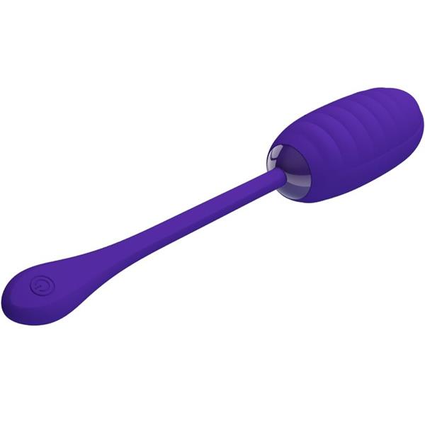 KIRK RECHARGEABLE VIBRATING EGG PURPLE